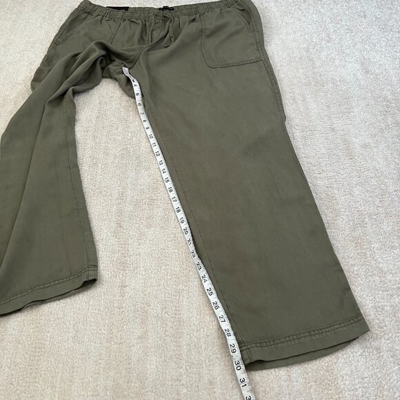 NWT Hilary Radley Tencel Pull On Drawstring Green Pants XXL - Picture 5 of 13